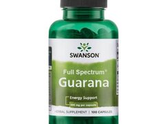 Full Spectrum Guarana 500mg 100 Capsule, Swanson